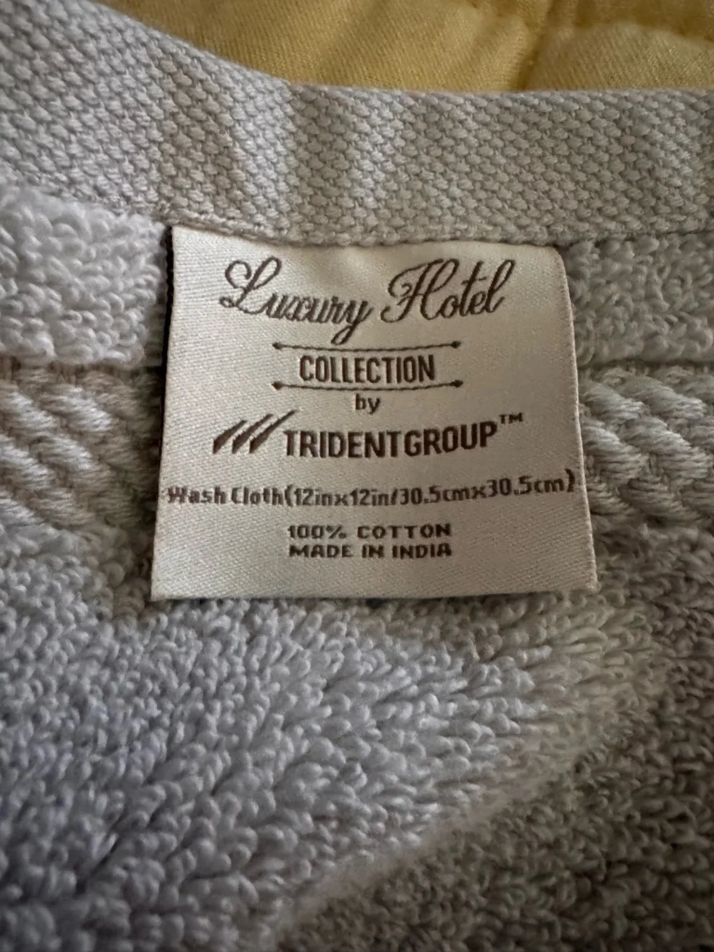 Monogrammed Luxury Spa Gray Bath Towel Set with 'R' in gray Embroidery